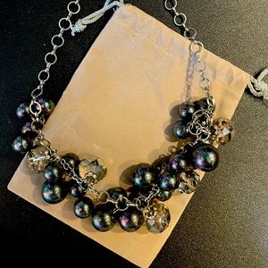 Decorative necklace for special nights out. Somewhat weighty